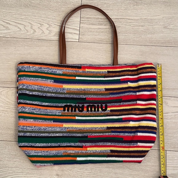 Miu Miu Crochet Tote - Picture 2 of 5